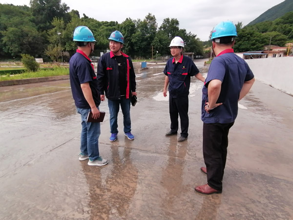 公司開(kāi)展二季度安環(huán)、消防、防汛綜合大檢查