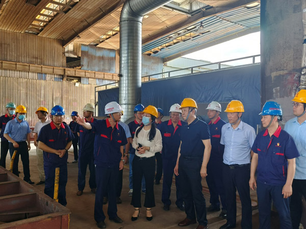 省國(guó)資委到公司督導(dǎo)環(huán)保整改工作 省國(guó)資委到公司督導(dǎo)環(huán)保整改工作