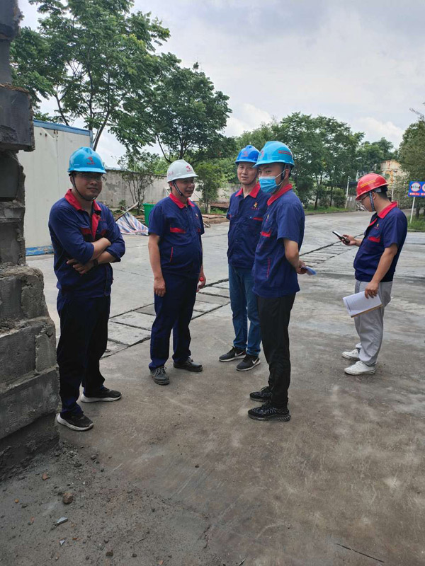 公司開展二季度安環(huán)、消防、防汛綜合大檢查