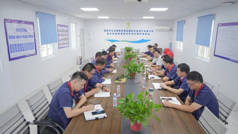 王伍升到銅基新材料項(xiàng)目開展三送服務(wù)到基層活動 王伍升到銅基新材料項(xiàng)目開展三送服務(wù)到基層活動