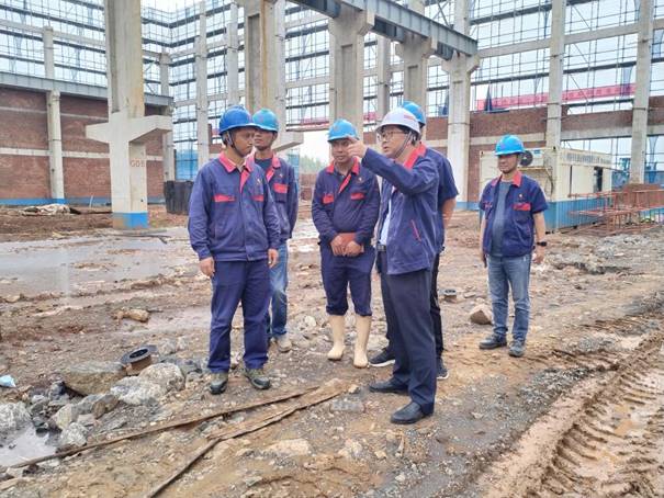 公司開(kāi)展第三季度安全、環(huán)保、消防綜合檢查 