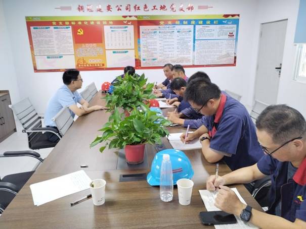 公司開(kāi)展第三季度安全、環(huán)保、消防綜合檢查 