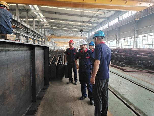 公司開(kāi)展第三季度安全、環(huán)保、消防綜合檢查 