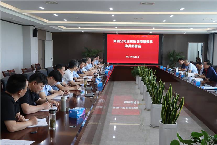 公司召開(kāi)集團(tuán)公司巡察反饋問(wèn)題整改動(dòng)員部署會(huì) 公司召開(kāi)集團(tuán)公司巡察反饋問(wèn)題整改動(dòng)員部署會(huì)